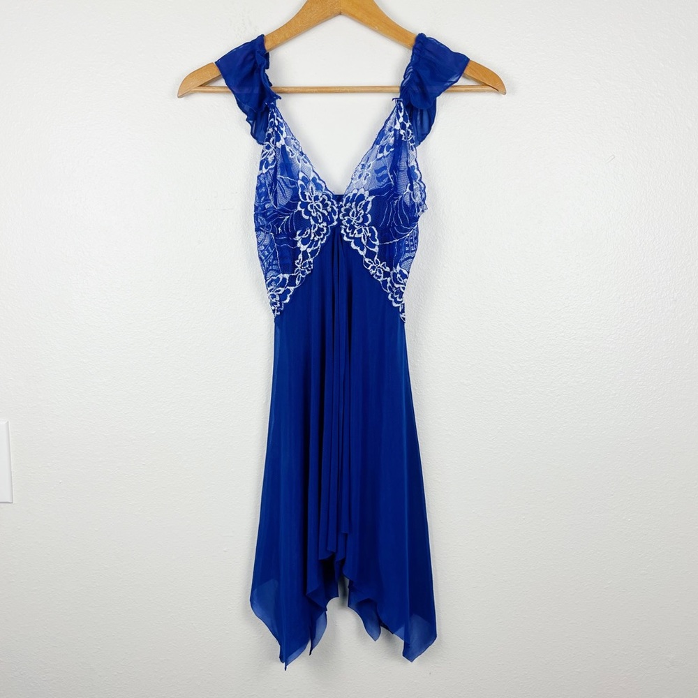 Muse Sheer Drape Slip Dress